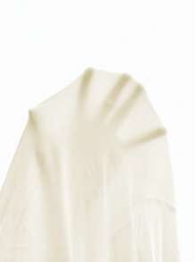 GlowEve Áo thun trơn màu đơn giản hở vai giản dị dành cho nữ - Màu be - Xem 4