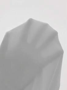 ROMWE MEN Street Life Men's Casual Letter Graphic & Checkerboard Pattern Round Neck T-Shirt - Black and White - View 7