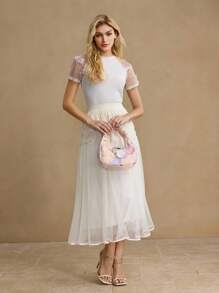 MOTF PREMIUM APPLIQUES EMBROIDERY TOP HANDLE BAG - Multicolor - View 6