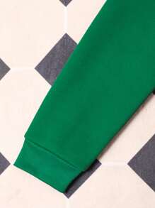 Teenager Boys' Casual Solid Color Lightweight Gray Hoodie Sweatshirt Chic Outfits For Autumn/Winter Fall