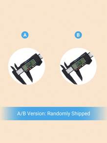 Teckwe 简约实用的多功能卡尺，带测量刻度显示