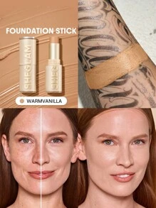 SHEGLAM PodkłAd W Sztyfcie Skin Magnet O Wysokim Kryciu, CiepłY, Waniliowy, DłUgotrwałY, Bez PoróW, Nieskazitelny, łAtwy W UżYciu, O PełNym Kryciu, Do KażDego Rodzaju SkóRy, NieblaknąCy, Odporny Na Pot, Lekki, Nietestowany Na ZwierzęTach, GłAdki, Naturalny, PrzypominająCy SkóRę, OddychająCy PodkłAd W Sztyfcie, Delikatny PodkłAd W Sztyfcie Marka Uroda Makijaż Kosmetyki Dla Kobiet I DziewcząT Idealne Na Zimę DoskonałE Dla Y2K Elegancka Moda Odpowiednie Na Urodziny Podarunek Impreza Gotowe Najlepszy Kolor