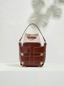 SHECARRY 1PC WOMEN'S FASHION 2 IN 1 SHOULDER & CROSSBODY BAG FOR COMMUTING & EVERYDAY USE