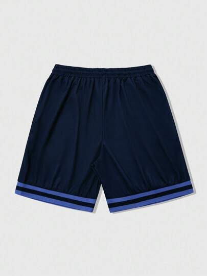 Prep Pantalones cortos deportivos de estilo callejero americano "Los Ángeles", diseño con cordón para ajuste Adjustable, adecuado para uso diario casual y amantes del baloncesto, imprescindible para fashionistas