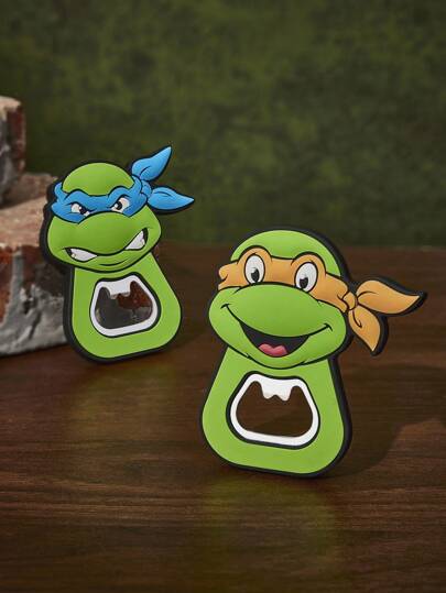 TEENAGE MUTANT NINJA TURTLES | SHEIN Interesting Animal Shape Refrigerator Magnet, Good Decoration For Refrigerator, Opener, Suitable For Kitchen And Office Whiteboard