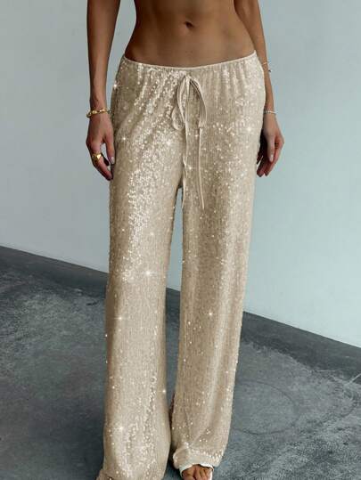 Aloruh Women's Fashionable Sequin Long Pants, Suitable For Concerts And Parties  Summer Outfits   Summer Clothes   Summer Outfits For Women Summer Holiday Outfits  Vacation Vacation Outfits Women Holiday Outfits For Women  Summer Holiday Outfits Vacation  Vacation Outfits For Women      Summer Vacation Outfits  Beach Vacation Outfits For Women