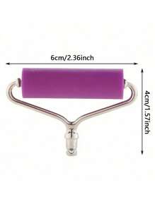 Incluye solo 1 rodillo de metal para pintura de diamantes, no incluye el mango/agarre, para pintura de diamantes DIY. - Multicolor - Ver 4