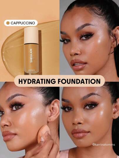 Fond De Teint Hydratant Skinfinite-Cappuccino Flawless Dewy Fond De Teint Hydratant Couvrance Invisible Anti-Cernes Pores Sans Pores Non Gras LéGer Naturel Doux Fond De Teint Liquide NoëL Fond De Teint Hiver Marque Beauté Visage Maquillage CosméTique Pour Femmes Filles Parfait Pour Hiver IdéAl Pour Y2K ÉLéGant Mode Adapté Pour Anniversaire Cadeau FêTe PrêT Meilleure Couleur