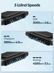 Teckwe 适用于驾驶员和乘客座椅的车载风扇，迷你便携式 USB 后座冷却风扇，儿童婴儿静音头枕颈部风扇配件，带 3 种可调风速，适用于所有汽车，汽车用品野餐旅行夏季必备