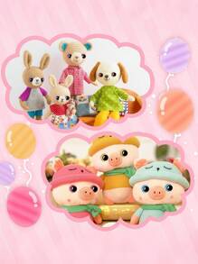 12PCS Glitter Eyes For Amigurumi - Sparkling 3D Plastic Craft Eyes (12-30mm) In 6 Colors, Doll-Making Supplies For Knitted Toys, Bears & Puppets (No-Scratch Design)