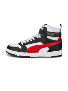 385839 - Sneakers - Black Red White - View 4