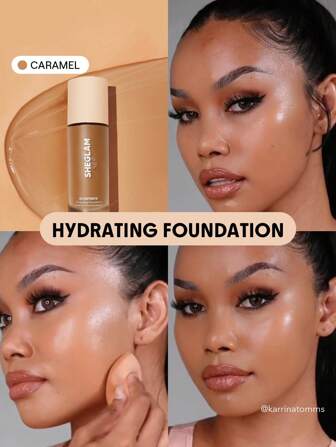 Fond De Teint Hydratant Skinfinite-Caramel Flawless Dewy Fond De Teint Hydratant Couvrance Invisible Anti-Cernes Pores Sans Pores Non Gras LéGer Naturel Doux Fond De Teint Liquide NoëL Fond De Teint Hiver Marque Beauté Visage Maquillage CosméTique Pour Femmes Filles Parfait Pour Hiver IdéAl Pour Y2K ÉLéGant Mode Adapté Pour Anniversaire Xmas Cadeau FêTe PrêT Meilleure Couleur