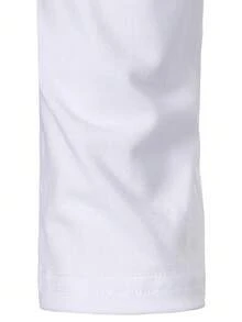 Manfinity Homme Men's V-Neck Long Sleeve Striped Casual Half-Placket T-Shirt, Fall - Multicolor - View 3