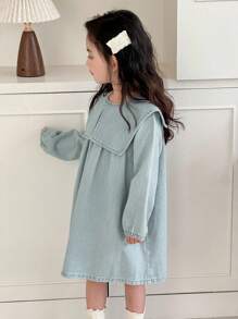 Dazy Kids 女童牛仔连衣裙