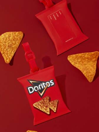 Doritos X SHEIN ポテトチップ型 ラゲッジタグ、飛行機のスーツケース用 間違い防止、紛失防止 名札 識別タグ