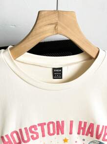 INAWLY Camiseta con diseño de mapache - Camiseta vintage divertida con mapache - Camiseta de mapache astronauta - Camisa con estampado retro - Camiseta con estampado de mapache para mujer, camisetas gráficas para mujer - Albaricoque - Ver 6