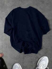 Manfinity Sport Corelite Comfortable Men's Sports Tees With Bold Spider Print And Round Neck - 3-Pack Graphic Tees Spider Graphic Tee Spider Tee - Black - View 4