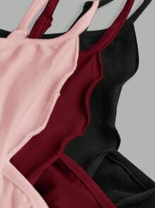 SHEIN MOD Damen Twist Vorne Kreuzgurt Ärmellos Top, Süße Oberteile