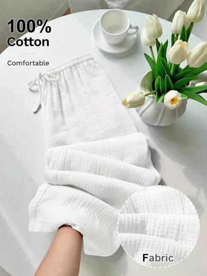 Comfortcana 女式纯色休闲裤