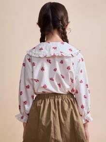 Maija Kids Maija Kids 年轻女孩休闲纯色百褶裙 - 彩色 - 查看 2