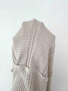 Elenzga Eleganter Maxirock mit Blumenmuster und Meerjungfrauen-Motiv in Farbblock-Optik, Boho-Party und Feiertage