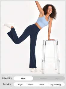 GLOWMODE 女士运动紧身裤 - 藏蓝色 - 查看 7