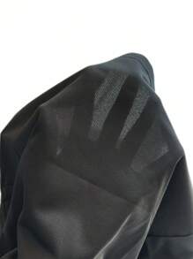 Manfinity Hypemode Camiseta Holgada De Color Sólido Para Hombres - Negro - Ver 7