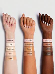 SHEGLAM Poof! Gone Corrector de cobertura total Marca Belleza Maquillaje Maquullaje Cosmética para Mujeres Niñas Perfecto para Invierno Primavera Verano Ideal para Y2K Elegante Moda Adecuado para Cumpleaños Día de la Madre Regalo Fiesta Listo Mejor Color - Nutmeg - Ver 6