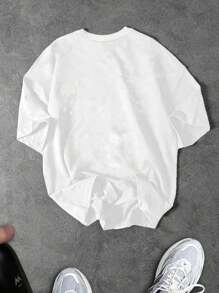 Manfinity Sport Corelite Comfortable Men's Sports Tees With Bold Spider Print And Round Neck - 3-Pack Graphic Tees Spider Graphic Tee Spider Tee - Black - View 3