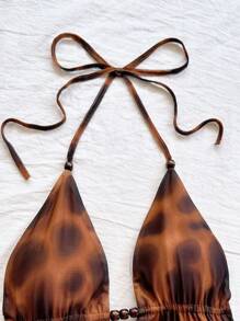 Soleia 扎染露背吊带连衣裙