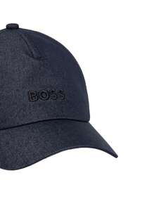 Hugo Boss Men's Letter Graphic Casual Baseball Cap - 410 Navy - View 2
