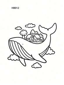 1PC Kids Coloring Books Set Educational Creative Drawing Doodle Art Activity Pages Gift For Boys Girls Animals Themes Thick Paper Children Learning Art Skills Development Gift Idea Series