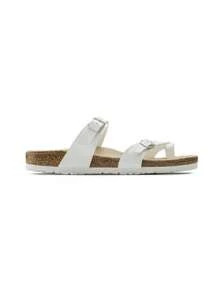 Birkenstock Dép đế bằng Mayari BF màu trắng dùng hàng ngày - trắng - Xem 1