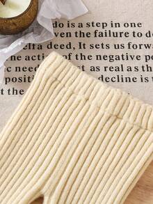 SHEIN Baby Girl Solid Color Flared Ribbed Knit Pants Toddler Flare Pants Baby Bell Bottoms Toddler Girl Pants Ribbed Flare Pants Baby Ribbed Pants Toddler Bell Bottoms Toddler Knit Pants Baby Girl Flare Pants Toddler Ribbed Pants Knitted Flare Pants Fall Winter Fall Baby Winter Dress Knit Baby Girl Clothes