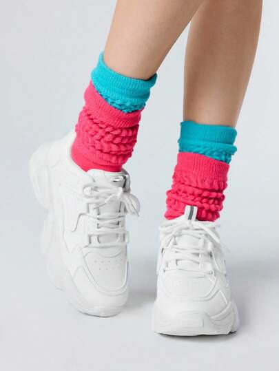 Damen Lässig Sneaker mit dicker Sohle, schnürsenkel beige High-Platform wasserdichte Sportschuhe, geeignet für Frühling & Herbst