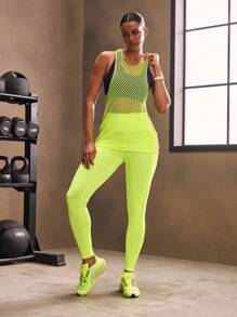 Powerista Women Plain High Waist Casual Summer Skinny Leggings