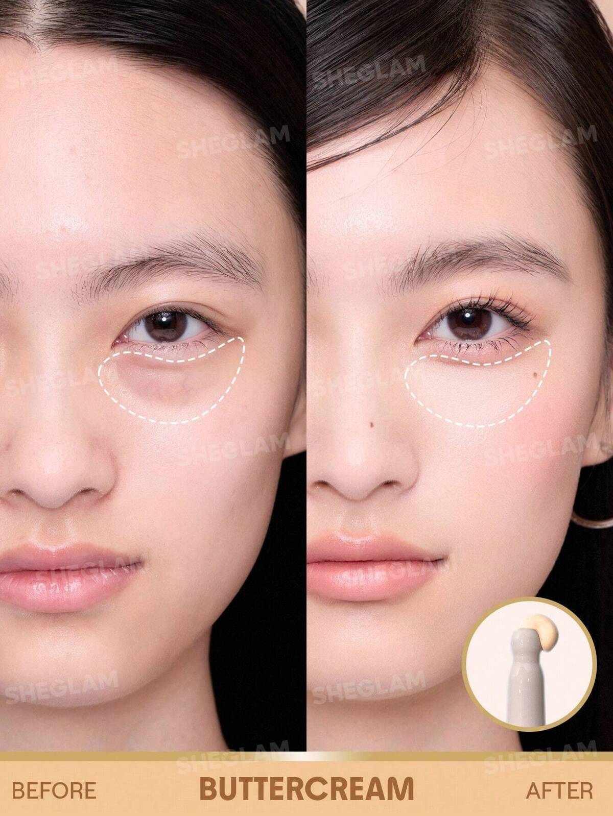 Poof! Gone Full Coverage Concealer-Buttercream