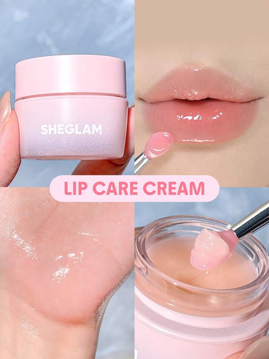 SHEGLAM CrèMe De Soin Pour Les LèVres Pillow Lips Masque RéParateur De Nuit Pour Les LèVres RéDuit Les Ridules Des LèVres Masque De Sommeil Pour Les LèVres Huile De Graines De Jojoba Essence Pour Les LèVres Baume à LèVres à La Vitamine E Base Pour Les LèVres Remise De DiplôMe Anniversaire Vacances Haut ÉTé Automne Y2K ÉLéGant Mode Femmes Marque Maquillage CosméTique Beauté Visage FêTe Plage Voyage Camping Rituals Plein Air ÉCole Campus Excursion Festivals DéCoration Cadeau PréSent Rose Fille Cosplay Jeux Meilleur Couleur Charme Ambiance