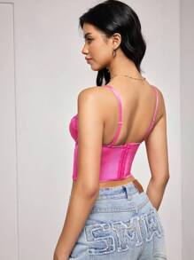 SuitURBody Contrast Lace Underwire Bra Lingerie