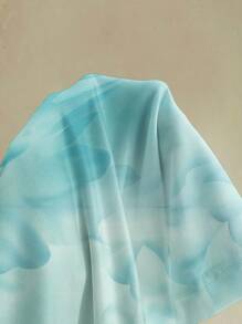 SHEIN EZwear 花卉印花抹胸紧身休闲夏装 - 彩色 - 查看 6