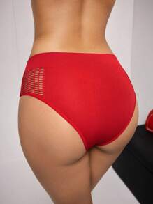 SuitURBody Solid Hollow Out Panty Bridallingerie