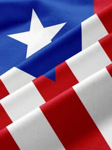 StreetHx Women's Summer Tube Top, Puerto Rico Flag, World Cup - Multicolor - View 4