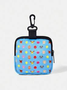 LOONEY TUNES X SHEIN Multi-Function Coin Purse With Safety Lock And Zipper Pocket, Suitable For Men And Women - Multicolor - View 4