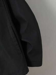 SHEIN Teen Boys' Utility Pockets Fitted Fleece Lined Jacket, Casual College Style, Comfortable & Fashionable, Versatile & Practical, Soft Fabric, Suitable For Daily Wear, School, Travel, Outdoor Activities, Autumn/Winter Teen Boy Jackets Boys Winter Jackets Boys Fleece Lined Jacket Boys Hooded Jacket Boys Fall Jacket Boys Hooded Jackets Boys Fall Jackets Jackets Hoodie Jackets Hoodie With Conneted Pockets Boys Boys Jackets Fall Winter Boy Coats Fall Autumn And Winter Plush Lining Jacket