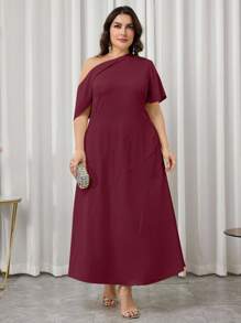 Modelyn Vestido casual ceñido de cintura amétrica para mujer, primavera/verano