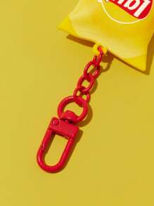 Lay's X SHEIN 薯片钥匙扣、包包挂钩 - 黃色 - 查看 8