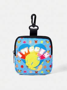 LOONEY TUNES X SHEIN Multi-Function Coin Purse With Safety Lock And Zipper Pocket, Suitable For Men And Women - Multicolor - View 1
