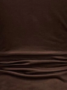 EgrlEra Women's Sheer Printed V-Neck Half-Zip Short Sleeve T-Shirt - Multicolor - View 4