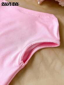 Sparklyn 3pcs Tween Girl Off Shoulder Snug Fit Vacation T-Shirts, Multi-Piece & Multi-Color - Multicolor - View 5