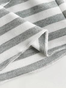 Maija Kids Maija Kids Pantalón de 3/4 con rayas y volantes para niña - Blanco - Ver 5